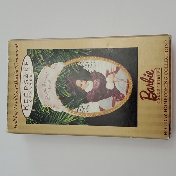 New - Vintage 1997 Holiday Traditions Barbie Keepsake Ornament - Picture 7 of 11